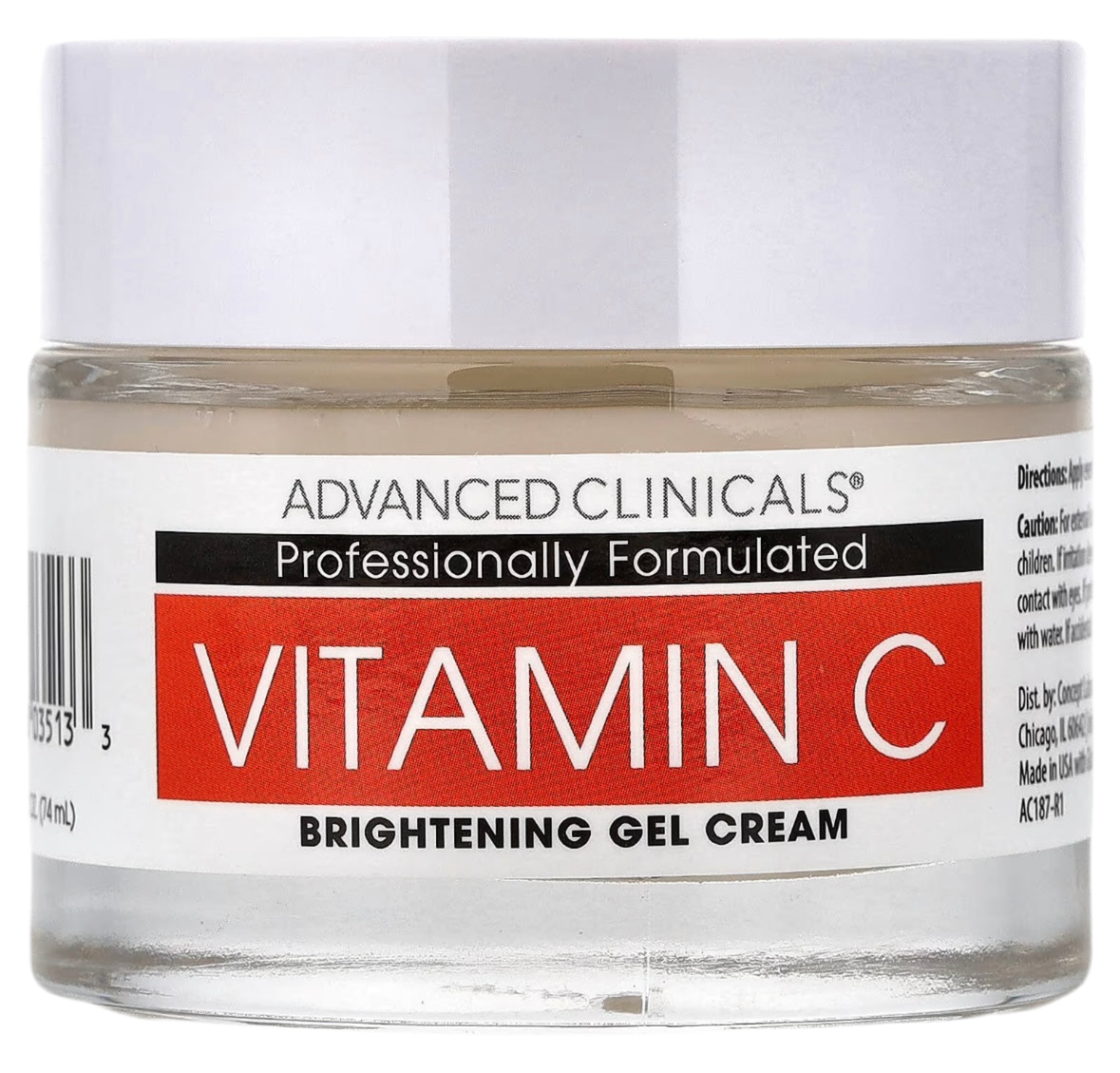 Crème Advanced clinicals vitamine c